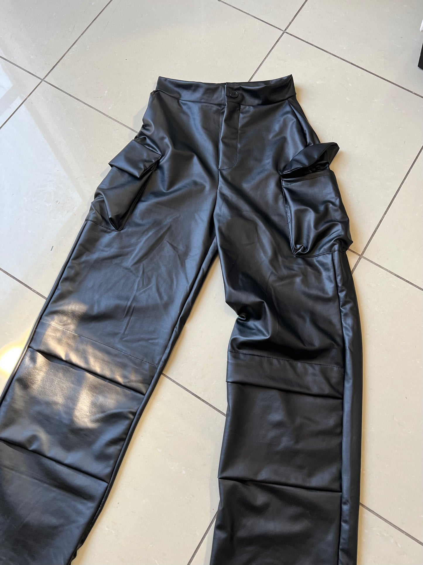 Alexa leather pants