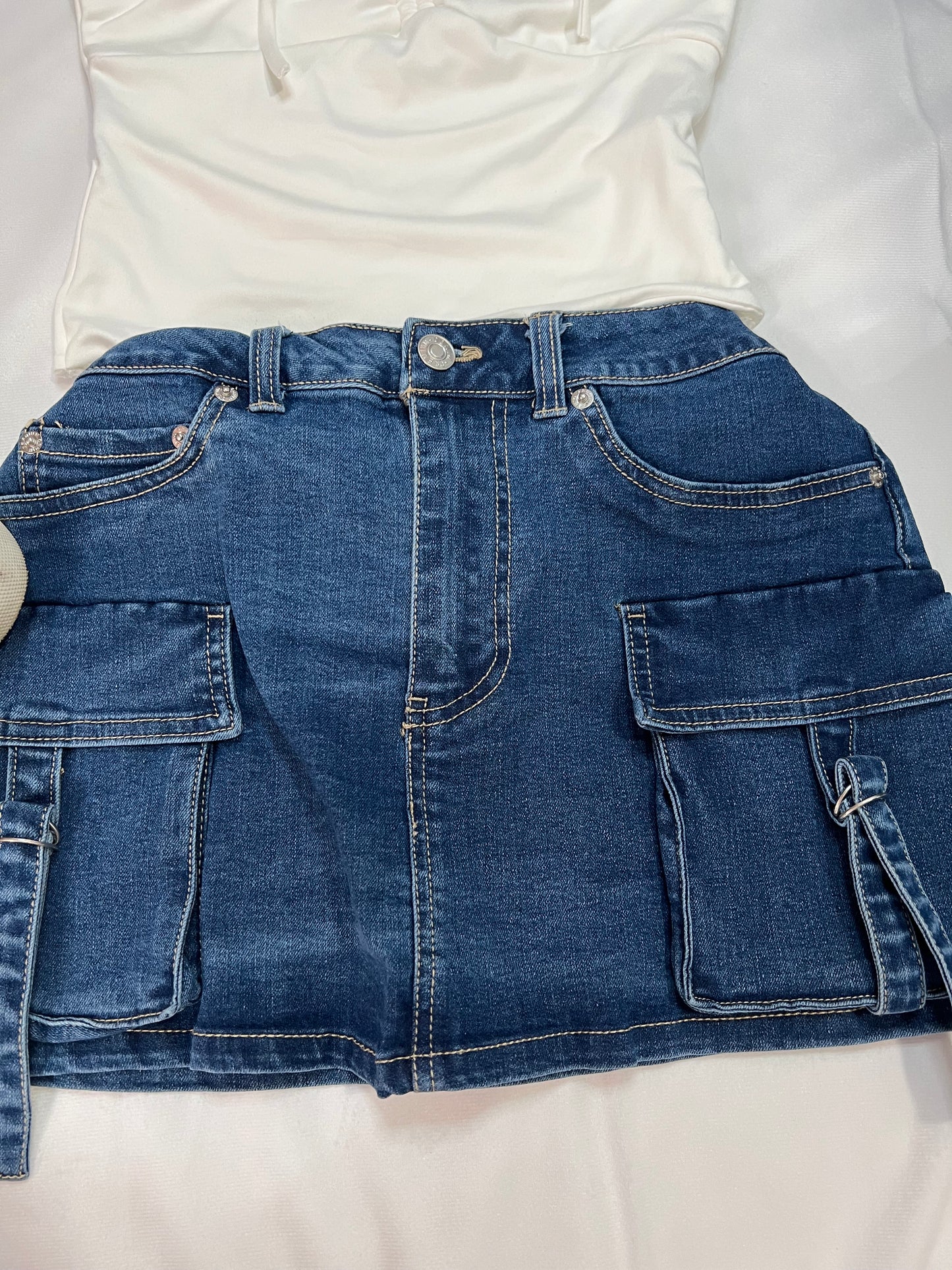 Denim skirt