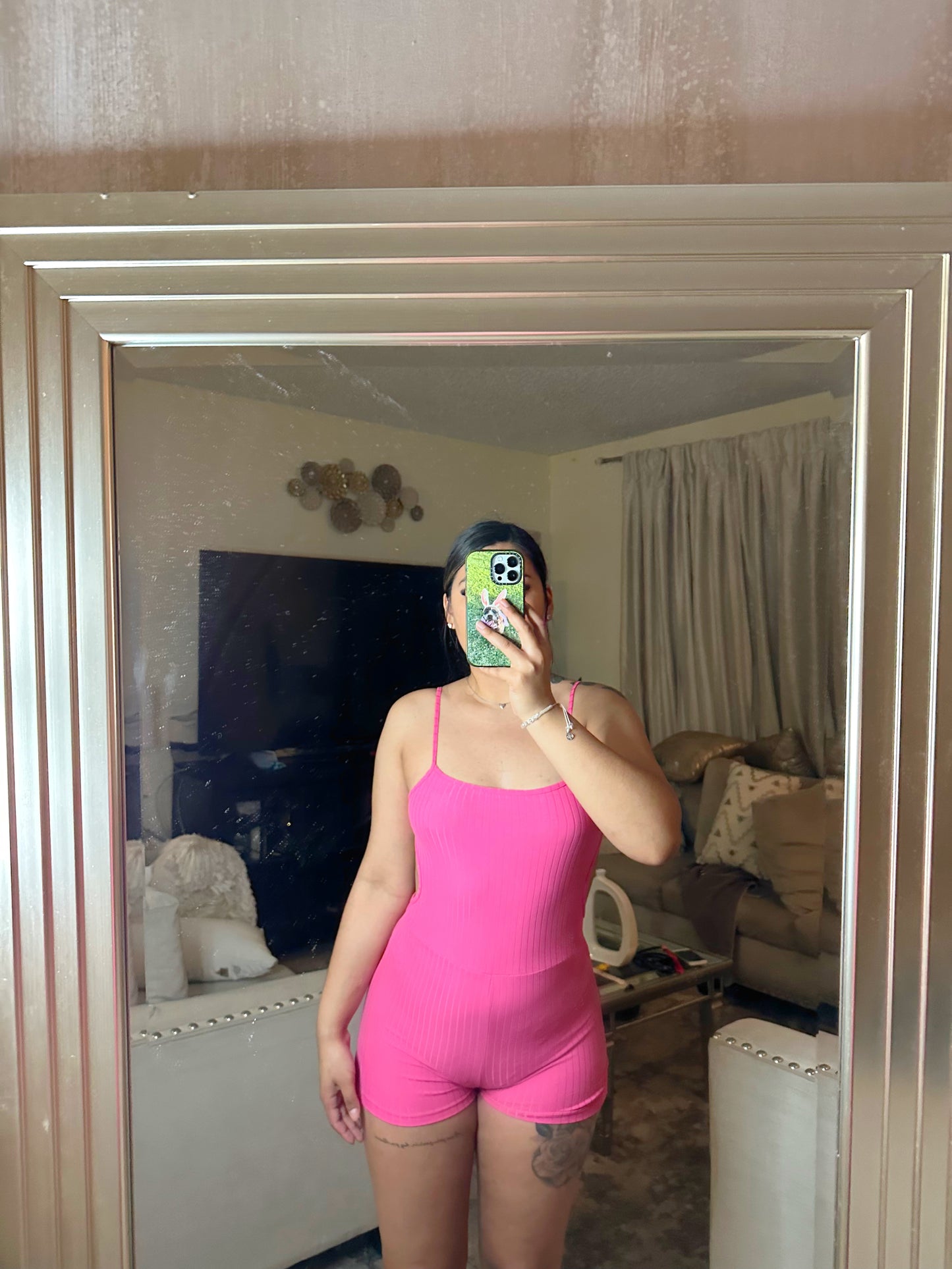 NAYA ROMPER  (pink)