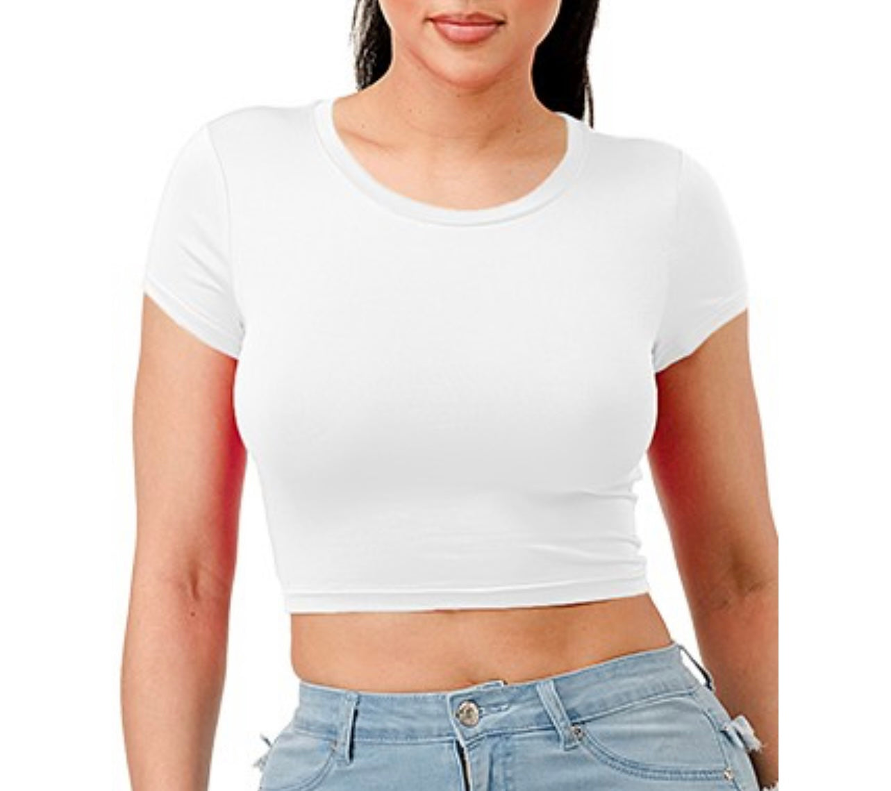 Basic white tops